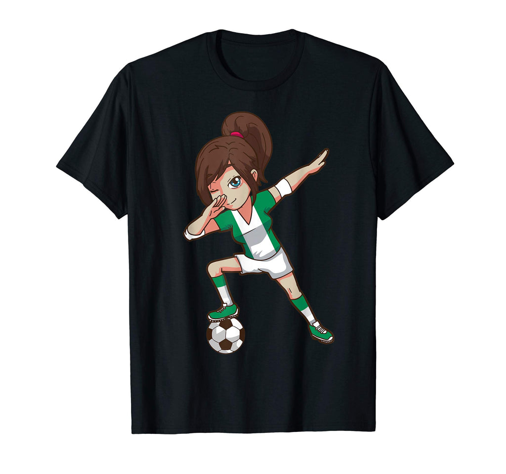 Soccer Fan Nigeria Nigerian Flag T-Shirt - Fun Novelty Design Men Women - T-Shirt, Sweatshirt, Hoodie