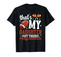 My Daughter Flag Football Mom Flag T-Shirt - Unique Graphic Men Women - T-Shirt, Sweatshirt, Hoodie