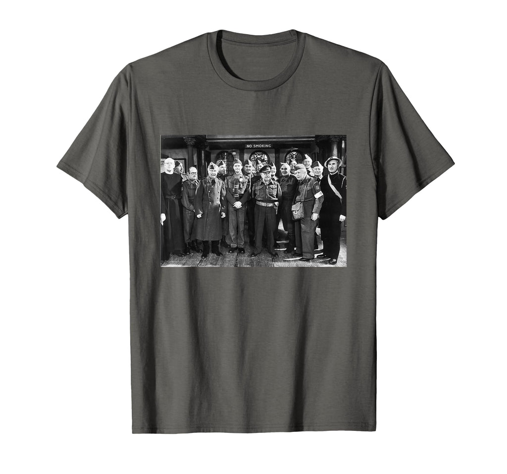 Dads Army Cast Photo Tv Series T-Shirt - Aesthetic Graphic for Adults - T-Shirt, Sweatshirt, Hoodie