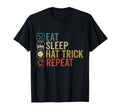 Eat Sleep Hat Trick Repeat Soccer T-Shirt - Casual Everyday Wear Unisex - T-Shirt, Sweatshirt, Hoodie