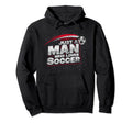 Just Who Loves Soccer Player Soccer Hoodie - Novelty Apparel for Adults - T-Shirt, Sweatshirt, Hoodie