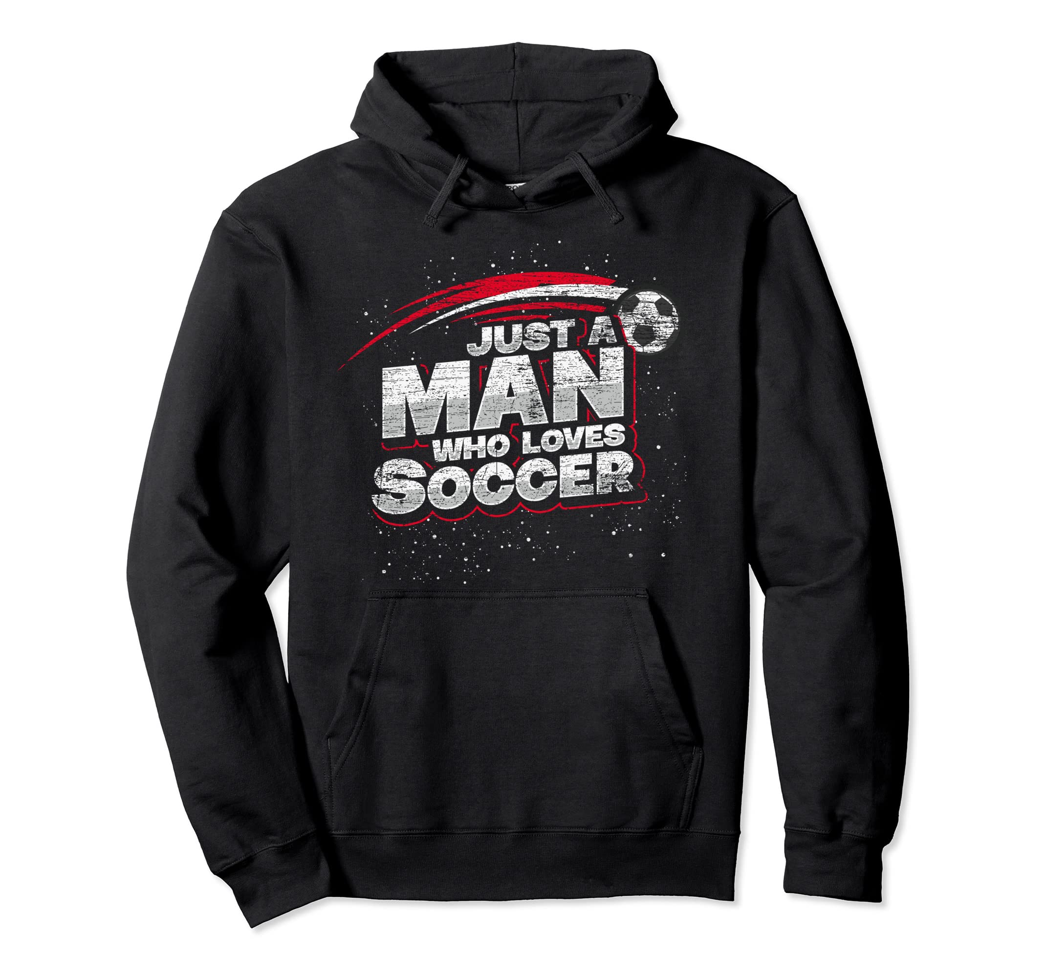 Just Who Loves Soccer Player Soccer Hoodie - Novelty Apparel for Adults - T-Shirt, Sweatshirt, Hoodie