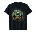 Shamrock Irish Firefighter St Patricks Usa T-Shirt - Trendy Graphic Unisex - T-Shirt, Sweatshirt, Hoodie