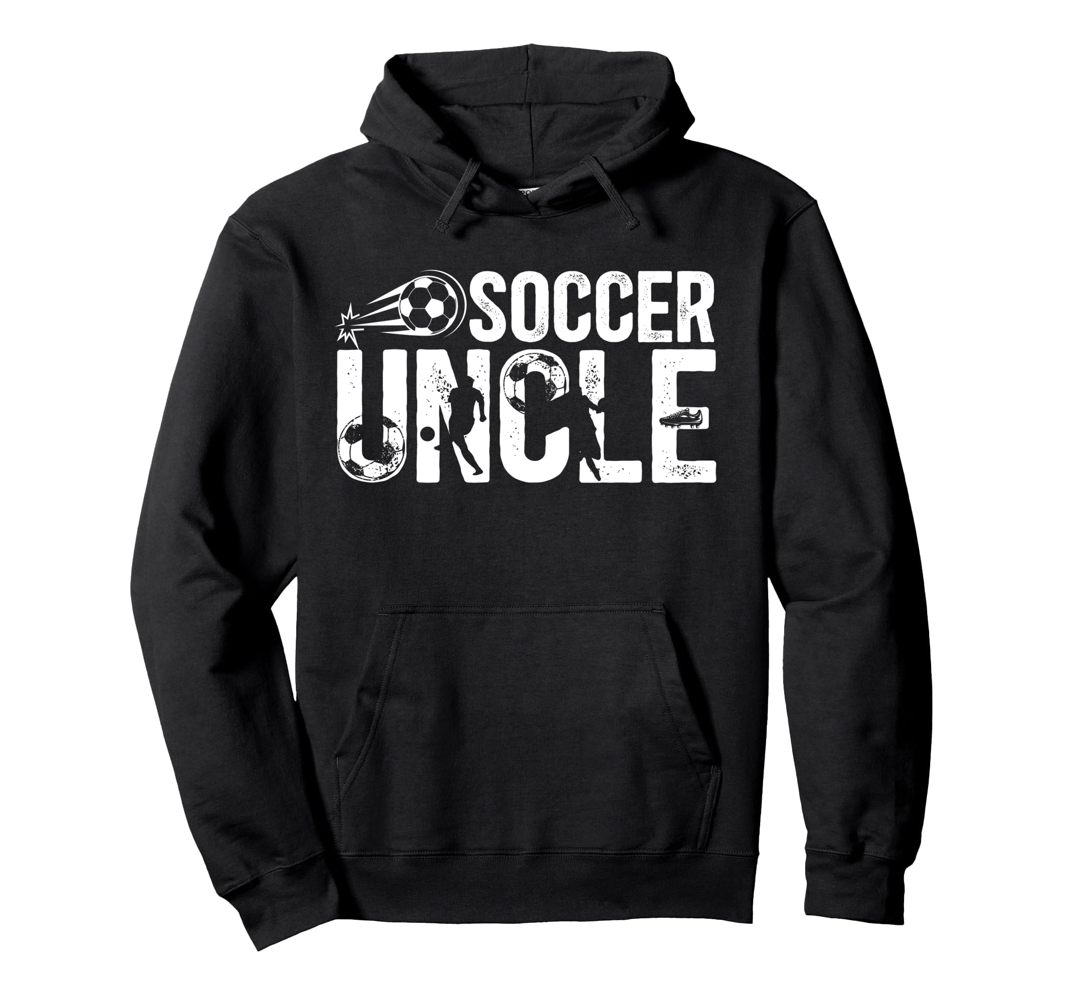 Soccer Uncle Soccer Player Uncle Proud Hoodie - Graphic Print Men Women - T-Shirt, Sweatshirt, Hoodie