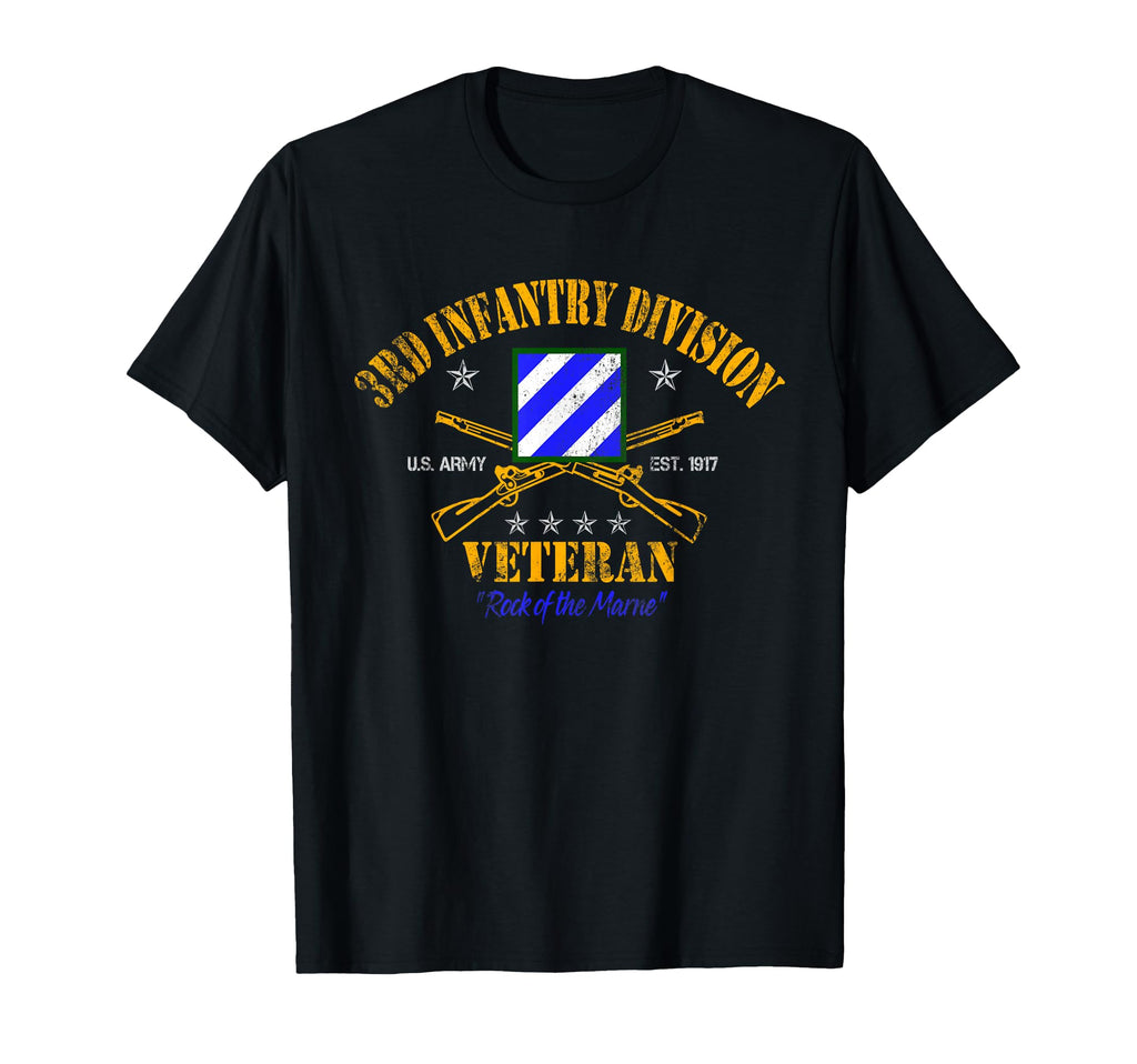 3Rd Infantry Division Veteran Veterans T-Shirt - Streetwear Style Unisex - T-Shirt, Sweatshirt, Hoodie