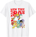 Made in The 80's Distressed Group Shot - Adult & Kids T-Shirts, Sweatshirts & Hoodies apparel design preview 1