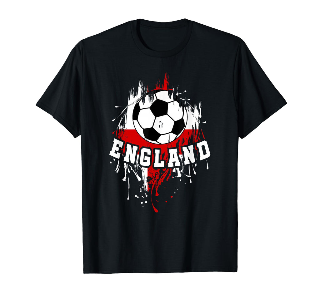 England Soccer English Football England T-Shirt - Custom Art Print Unisex - T-Shirt, Sweatshirt, Hoodie
