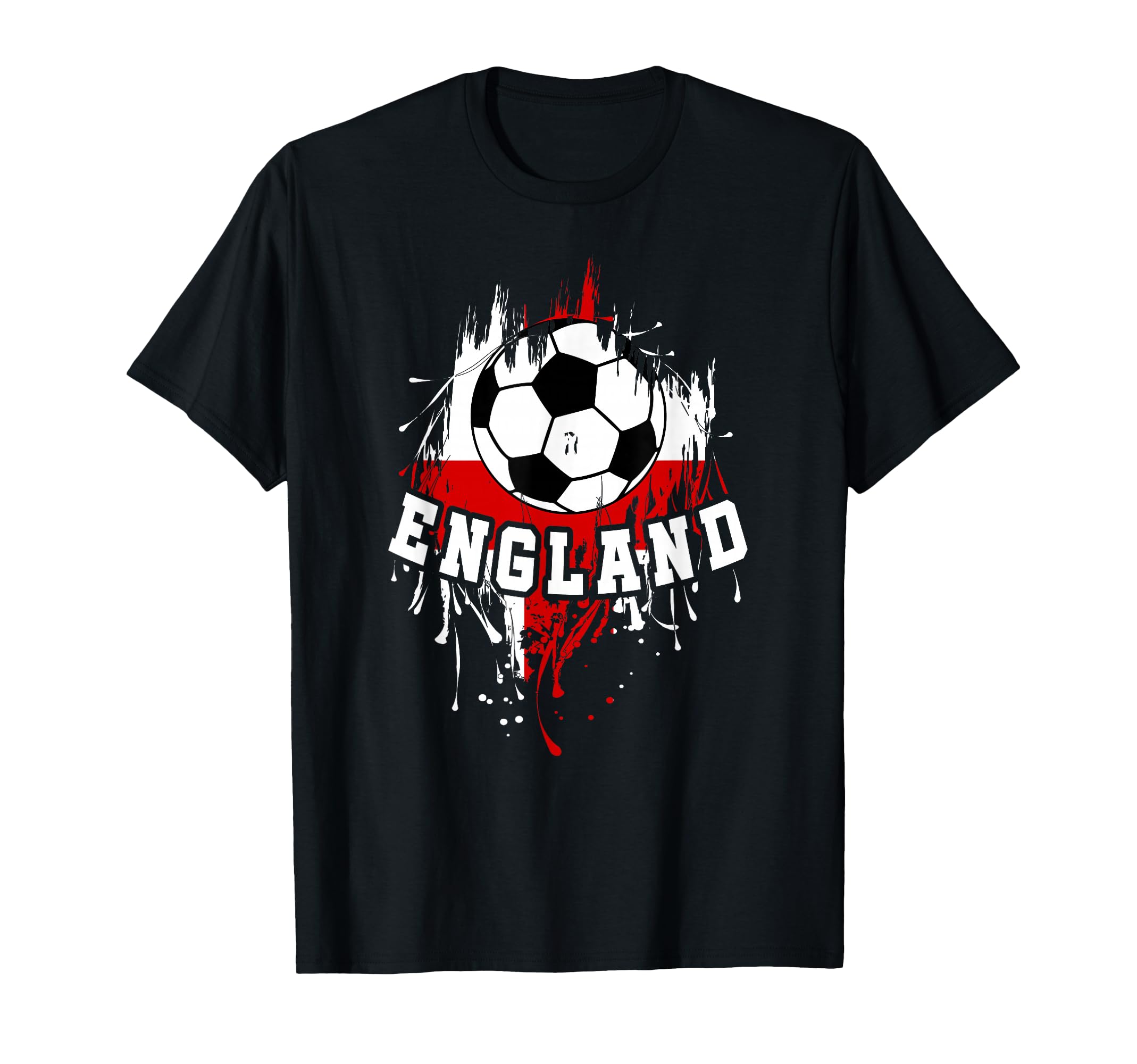 England Soccer English Football England T-Shirt - Custom Art Print Unisex - T-Shirt, Sweatshirt, Hoodie