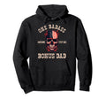 One Badass Bonus Dad Step Dad Usa Hoodie - Aesthetic Graphic Men Women - T-Shirt, Sweatshirt, Hoodie