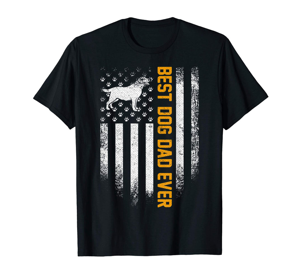 Usa Best Labrador Retriever Dad Ever T-Shirt - Aesthetic Graphic Men Women - T-Shirt, Sweatshirt, Hoodie