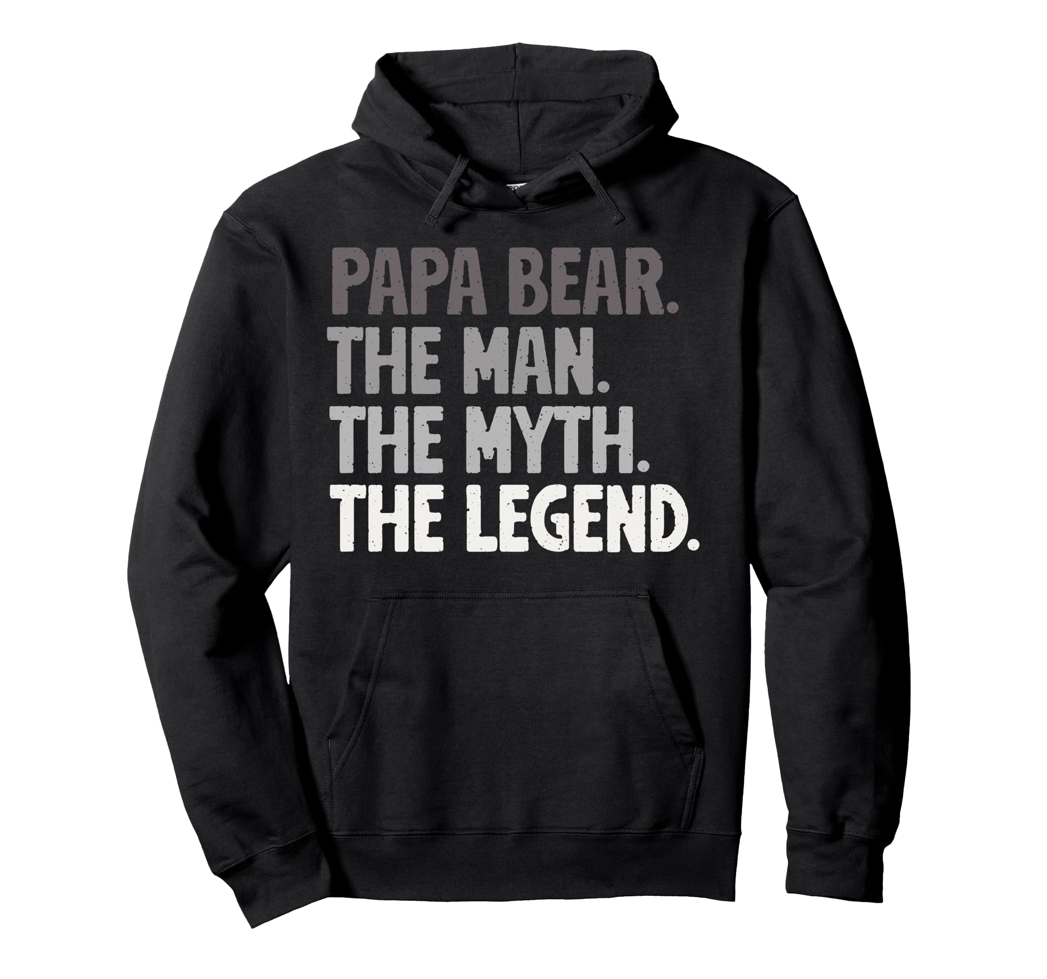 Papa Bear Lover Father Dad Parent Hoodie - Streetwear Style Men Women - T-Shirt, Sweatshirt, Hoodie