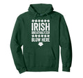 Irish Breathalyzer Blow Here St Patricks Hoodie - Streetwear Style Unisex - T-Shirt, Sweatshirt, Hoodie
