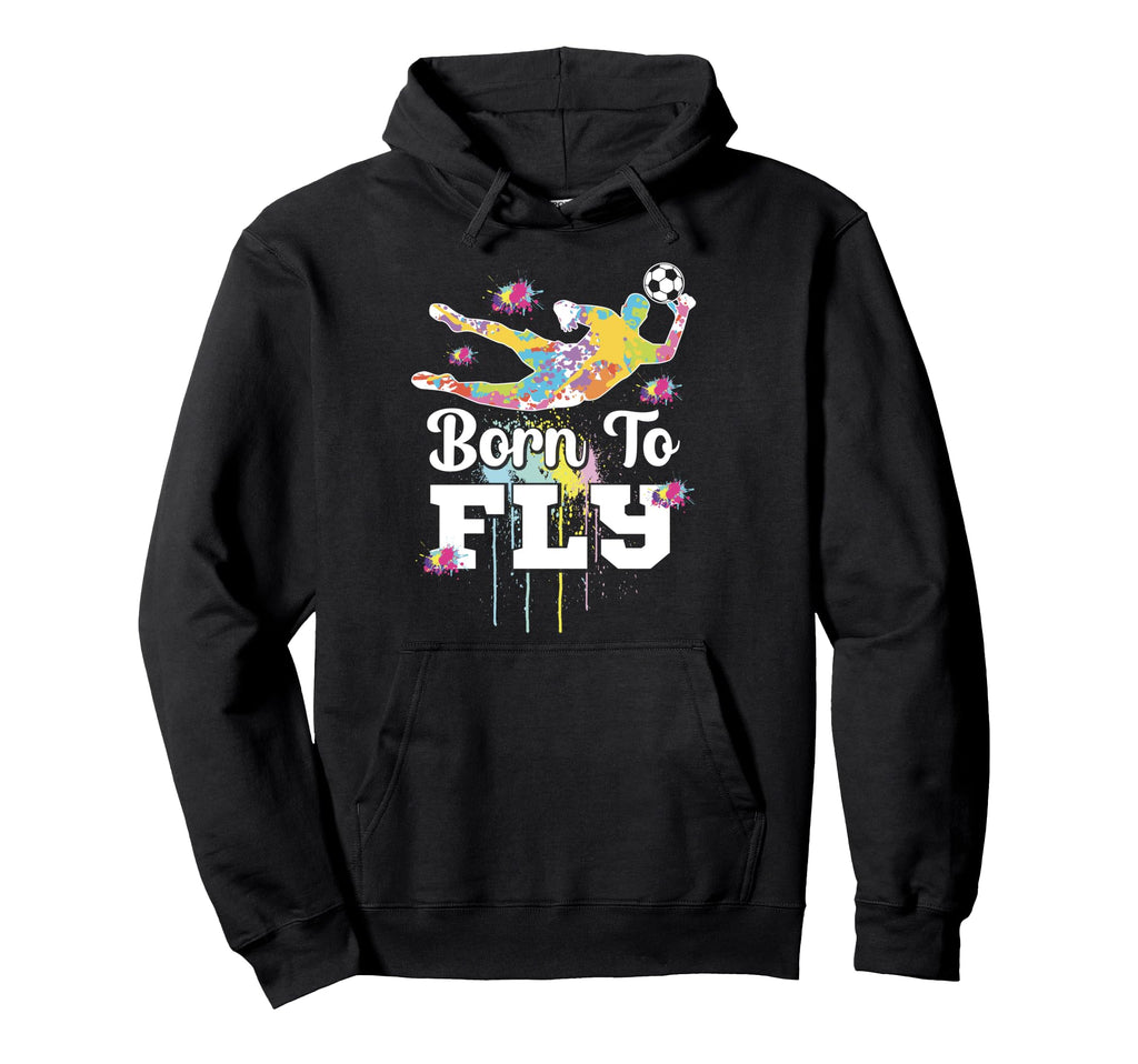 Soccer Goalie Goalkeeper Soccer Keeper Hoodie - Custom Art Print Unisex - T-Shirt, Sweatshirt, Hoodie