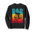 Dad Bicycle Cycling Cyclist Daddy Sweatshirt - Minimalist Print Men Women - T-Shirt, Sweatshirt, Hoodie