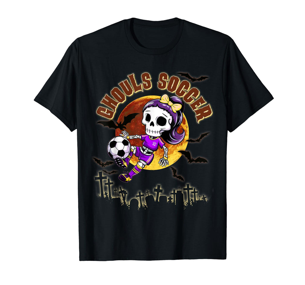 Halloween Soccer Teen October Trick Or T-Shirt - Novelty Apparel Unisex - T-Shirt, Sweatshirt, Hoodie