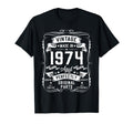 1974 51Yr 51St Birthday Gifts 51 T-Shirt - Custom Art Print Men Women - T-Shirt, Sweatshirt, Hoodie