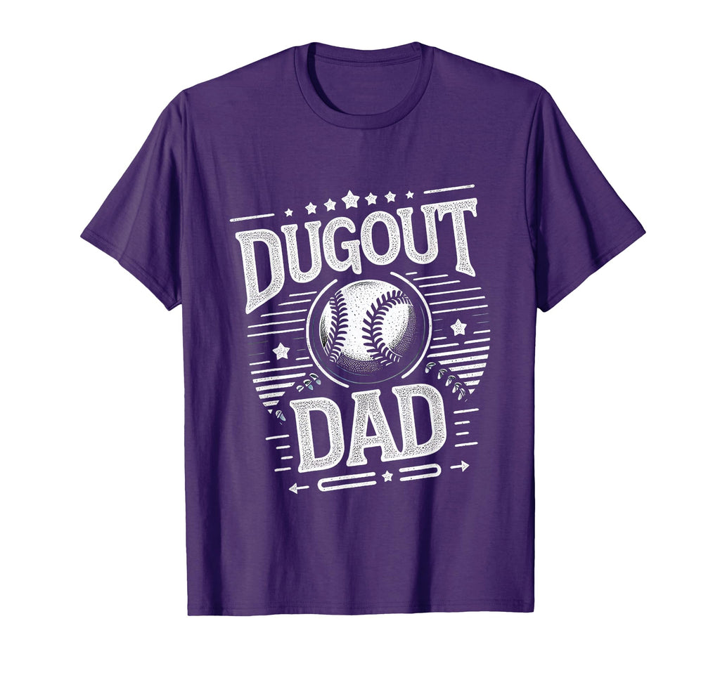 Dugout Dad T-Shirt - Aesthetic Graphic Men Women - T-Shirt, Sweatshirt, Hoodie