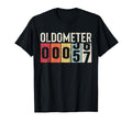 Funny 57 Years Old Oldometer 57Th T-Shirt - Novelty Apparel Men Women - T-Shirt, Sweatshirt, Hoodie
