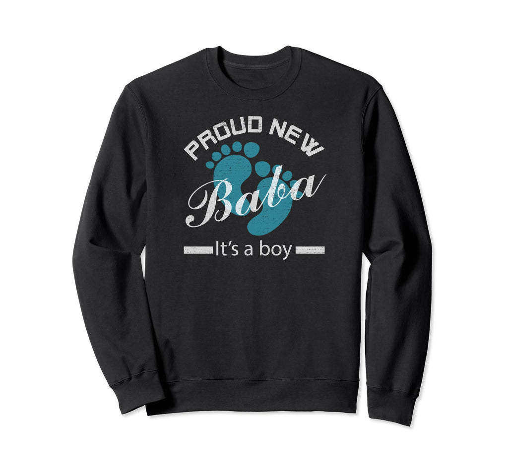 First Time Dad Funny Proud New Sweatshirt - Minimalist Print for Adults - T-Shirt, Sweatshirt, Hoodie
