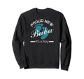 First Time Dad Funny Proud New Sweatshirt - Minimalist Print for Adults - T-Shirt, Sweatshirt, Hoodie