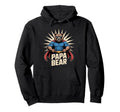 Strong Fathers Day Papa Bear Bear Hoodie - Custom Art Print for Adults - T-Shirt, Sweatshirt, Hoodie