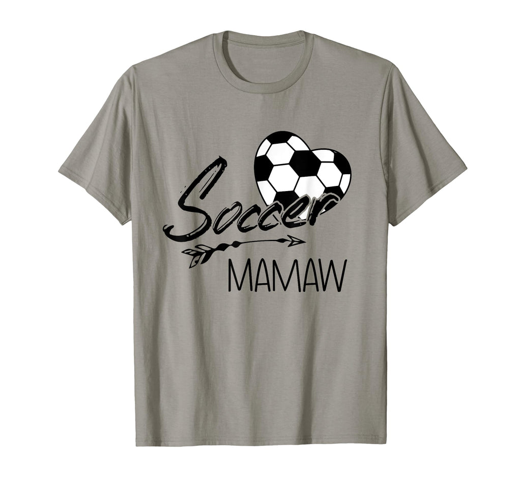 Soccer Mamaw Womens Grandma Gift T-Shirt - Trendy Graphic Unisex - T-Shirt, Sweatshirt, Hoodie