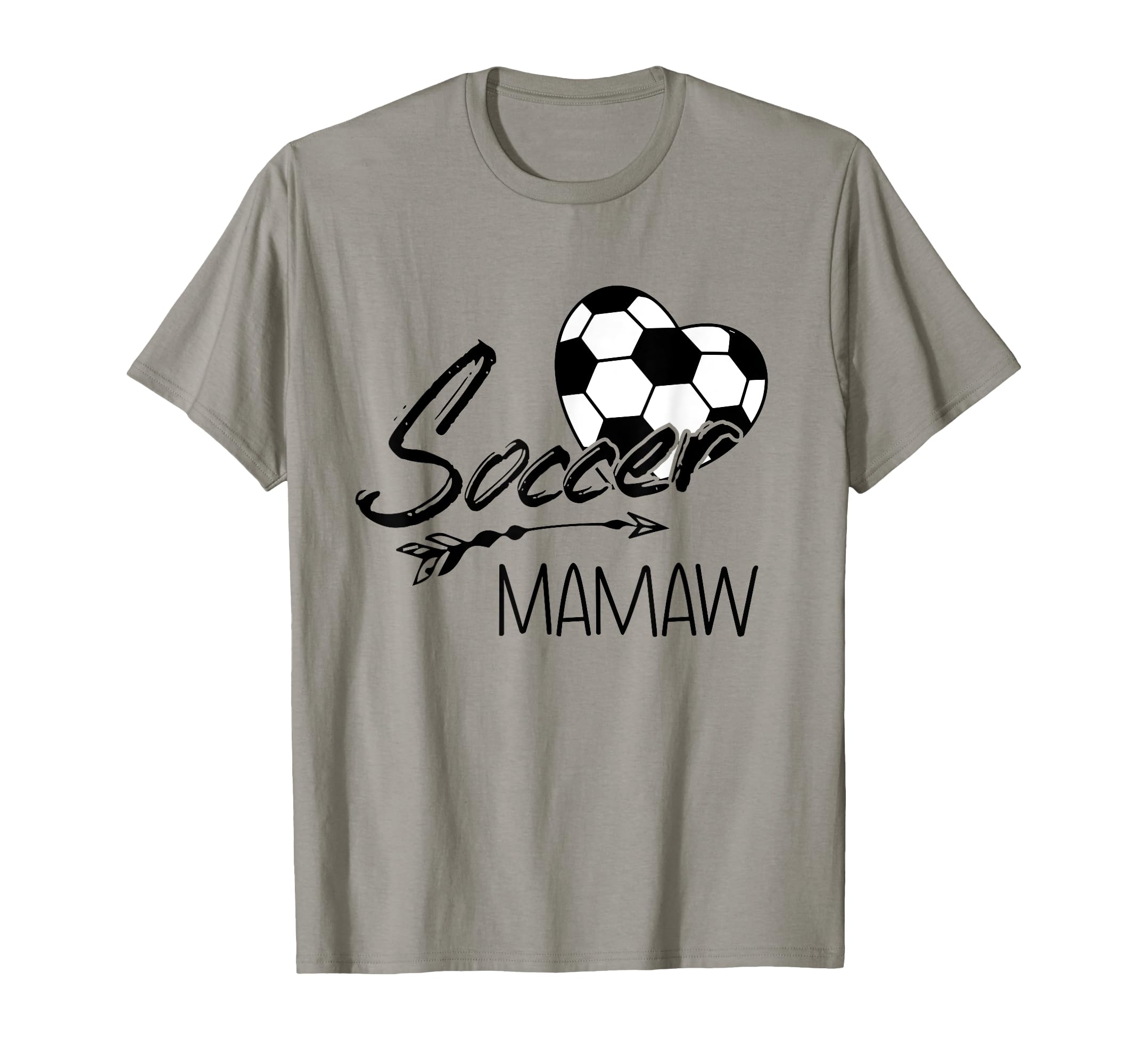 Soccer Mamaw Womens Grandma Gift T-Shirt - Trendy Graphic Unisex - T-Shirt, Sweatshirt, Hoodie