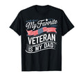 My Favorite Veteran Is My Dad Us Flag T-Shirt - Trendy Graphic Men Women - T-Shirt, Sweatshirt, Hoodie