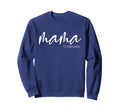 Womens Mama Est 2025 Mothers Day Sweatshirt - Minimalist Print Men Women - T-Shirt, Sweatshirt, Hoodie