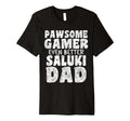 Pawsome Gamer Even Better Saluki T-Shirt - Fun Novelty Design Men Women - T-Shirt, Sweatshirt, Hoodie