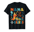 Nana One Saurus 2Nd Birthday Dinosaur T-Shirt - Trendy Graphic for Adults - T-Shirt, Sweatshirt, Hoodie