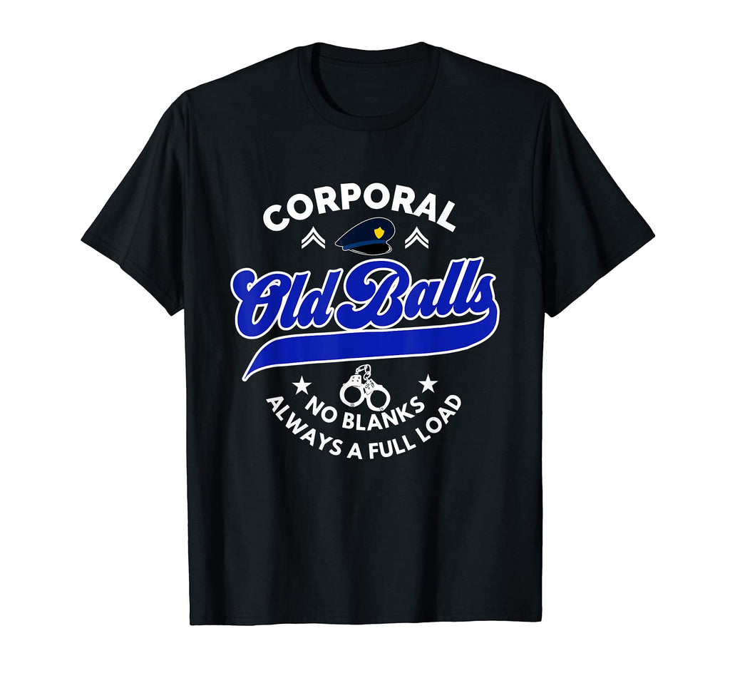 Mens Funny Old Balls Club Cop T-Shirt - Streetwear Style Men Women - T-Shirt, Sweatshirt, Hoodie