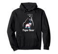 Papa Bear Transgender Dad Trans Child Hoodie - Streetwear Style for Adults - T-Shirt, Sweatshirt, Hoodie