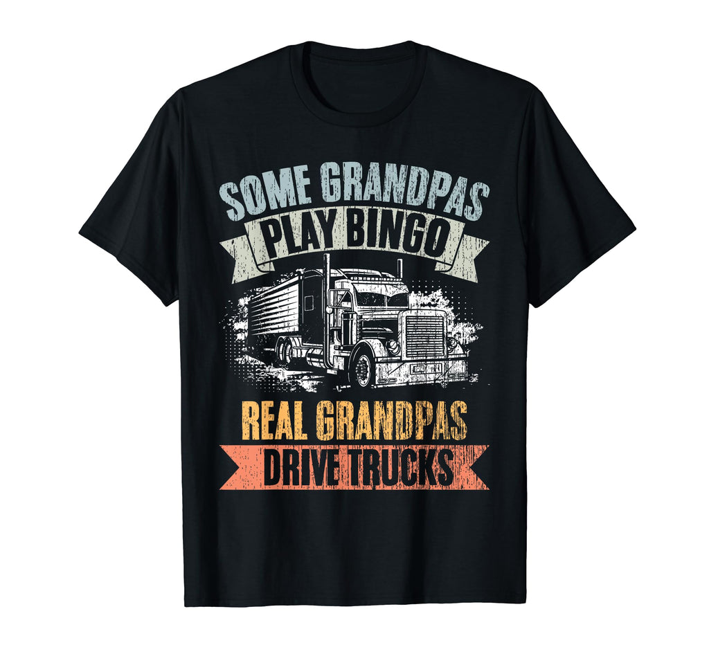 Some Grandpas Play Bingo Real Grandpas T-Shirt - Unique Graphic for Adults - T-Shirt, Sweatshirt, Hoodie