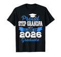 Super Proud Step Grandpa 2026 Graduate T-Shirt - Unique Graphic for Adults - T-Shirt, Sweatshirt, Hoodie