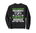 Funny Soccer Goalkeeper Grandpa Sweatshirt - Minimalist Print Men Women - T-Shirt, Sweatshirt, Hoodie