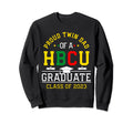 Proud Hbcu Twin Dad Hbcu Sweatshirt - Fun Novelty Design Men Women - T-Shirt, Sweatshirt, Hoodie
