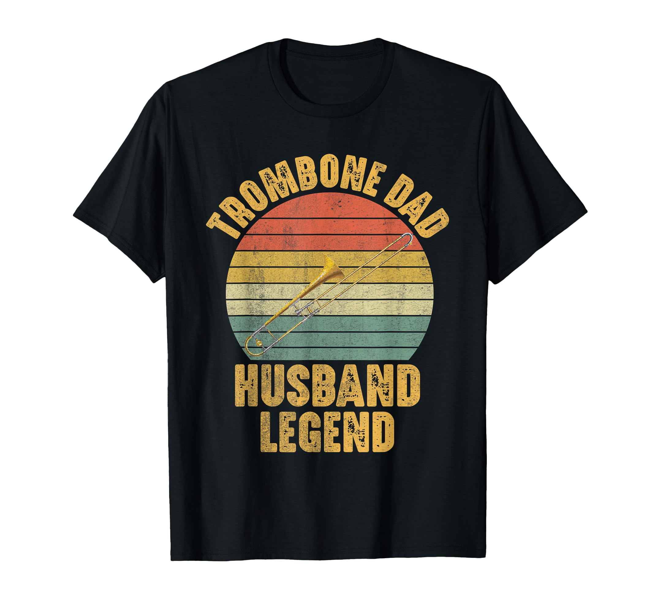 Trombone Player Funny Husband Dad T-Shirt - Graphic Print for Adults - T-Shirt, Sweatshirt, Hoodie