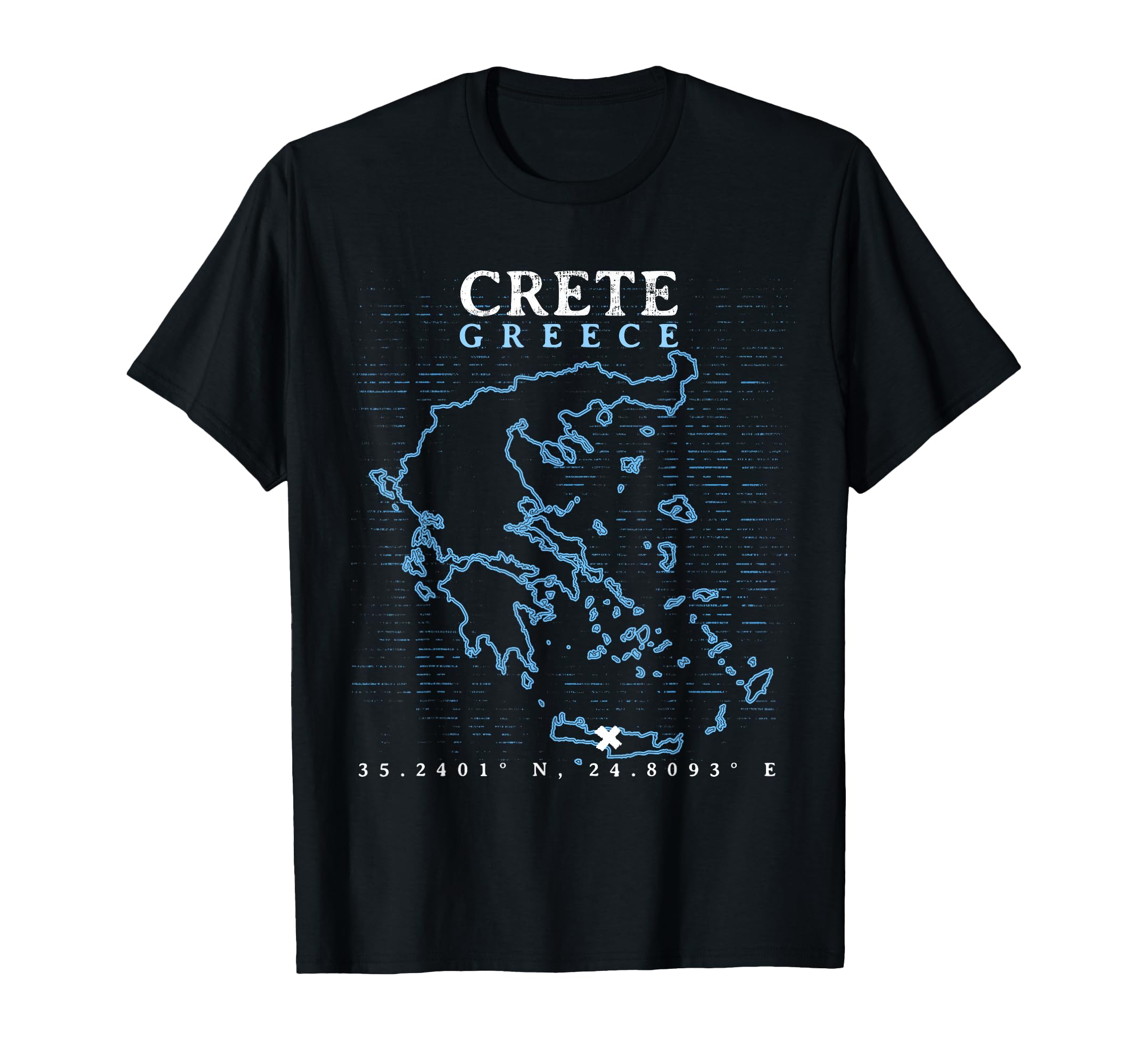 Greece Crete T-Shirt - Unique Graphic Unisex - T-Shirt, Sweatshirt, Hoodie