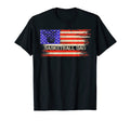Usa American Flag Proud Basketball Dad T-Shirt - Graphic Print Men Women - T-Shirt, Sweatshirt, Hoodie