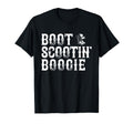Boot Scootin Boogie Cowboy Boots Hat T-Shirt - Graphic Print Unisex - T-Shirt, Sweatshirt, Hoodie