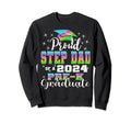 Proud Step Dad Prek School Sweatshirt - Fun Novelty Design for Adults - T-Shirt, Sweatshirt, Hoodie