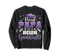 Super Proud Papa 2026 Graduate Senior Sweatshirt - Minimalist Print Unisex - T-Shirt, Sweatshirt, Hoodie