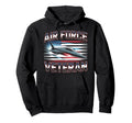 Air Force Veteran Us American Flag Dad Hoodie - Minimalist Print Unisex - T-Shirt, Sweatshirt, Hoodie
