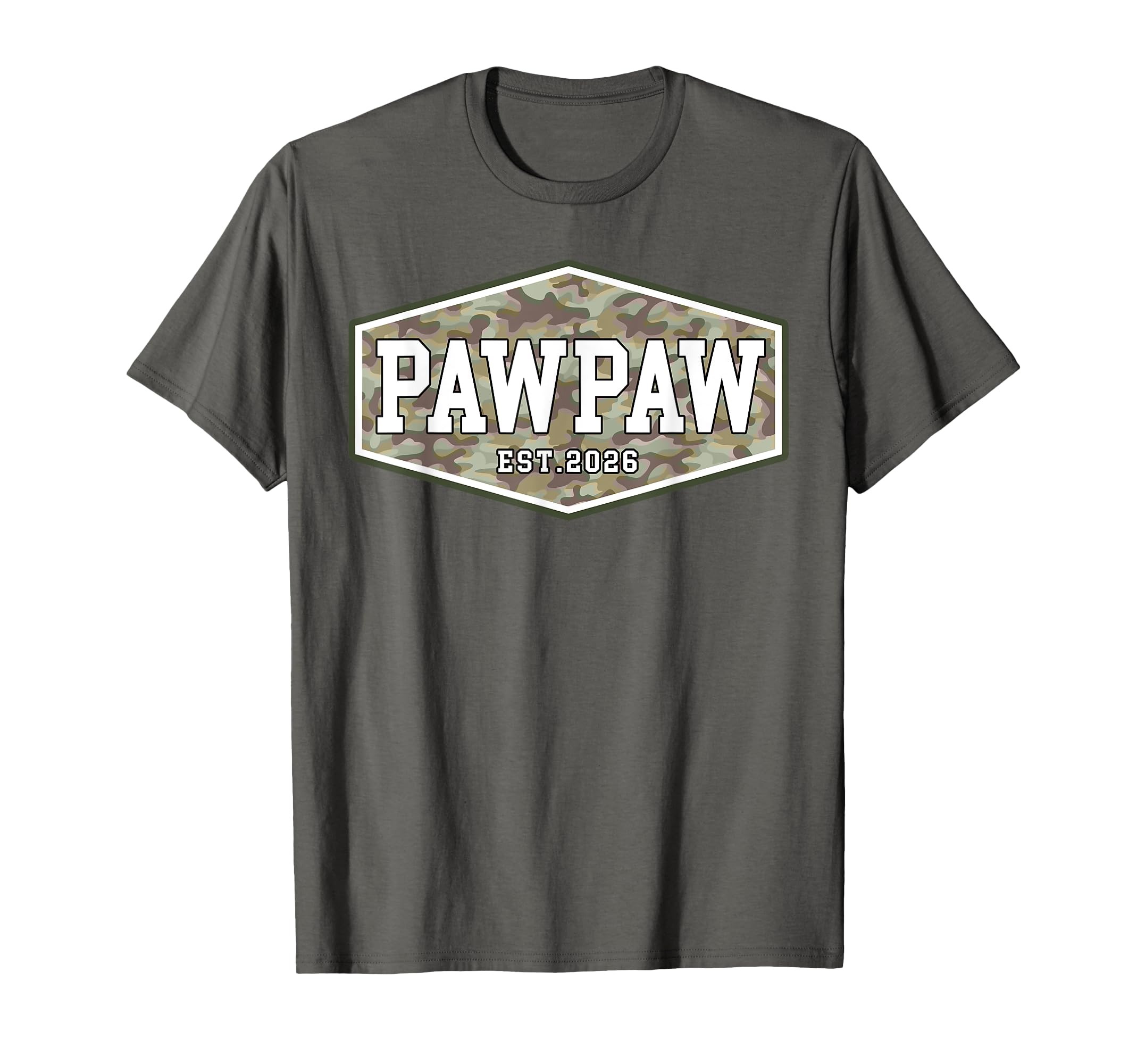 Pawpaw Est 2026 First Grandpa T-Shirt - Casual Everyday Wear Men Women - T-Shirt, Sweatshirt, Hoodie