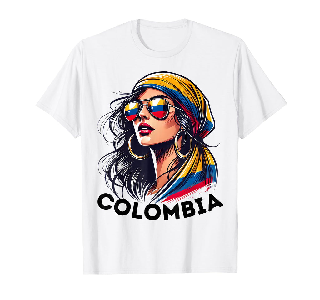 Colombians Souvenirs Products Flag Roots T-Shirt - Custom Art Print Unisex - T-Shirt, Sweatshirt, Hoodie