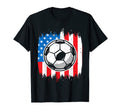 Patriotic Soccer 4Th July American T-Shirt - Streetwear Style Men Women - T-Shirt, Sweatshirt, Hoodie