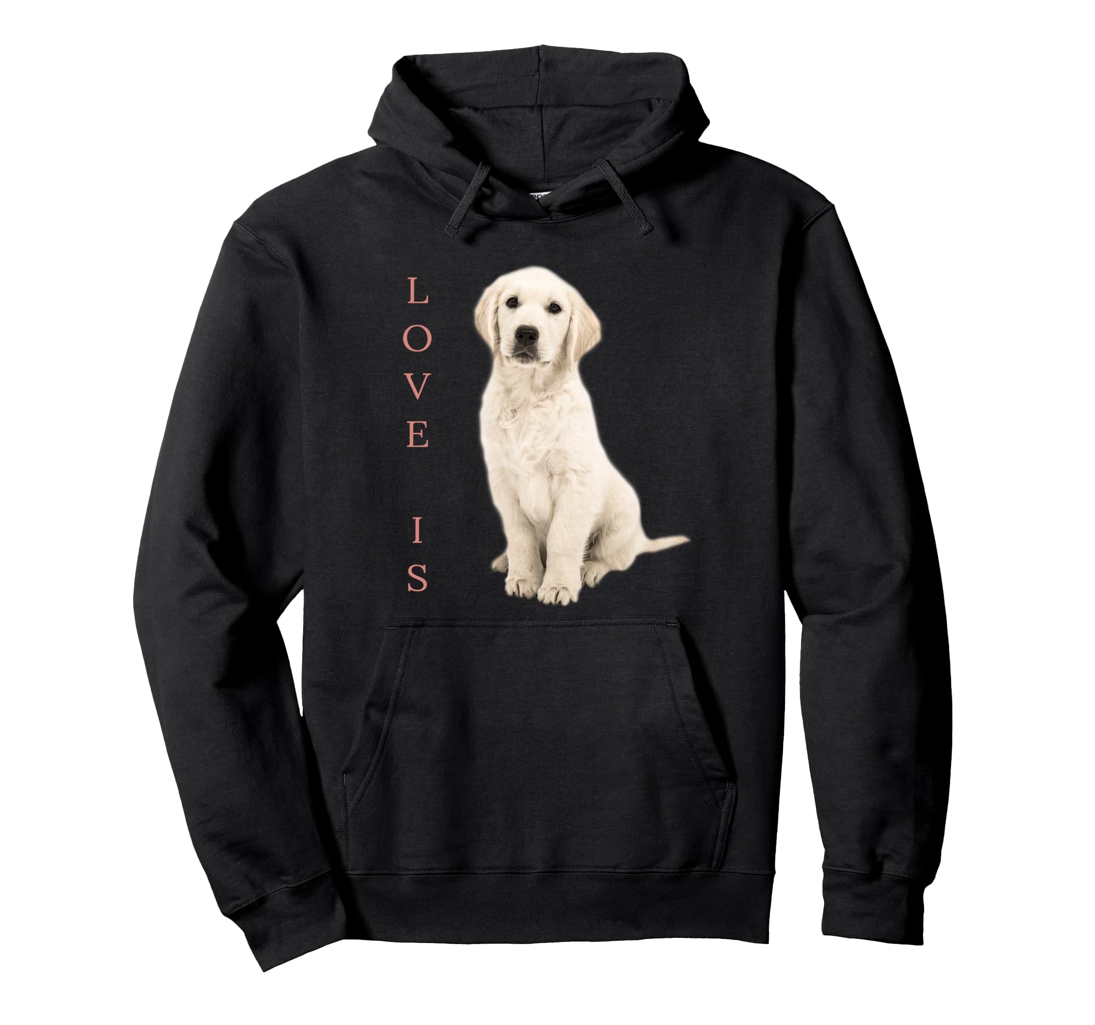 Labrador Retriever White Lab Mom Dad Dog Hoodie - Trendy Graphic for Adults - T-Shirt, Sweatshirt, Hoodie