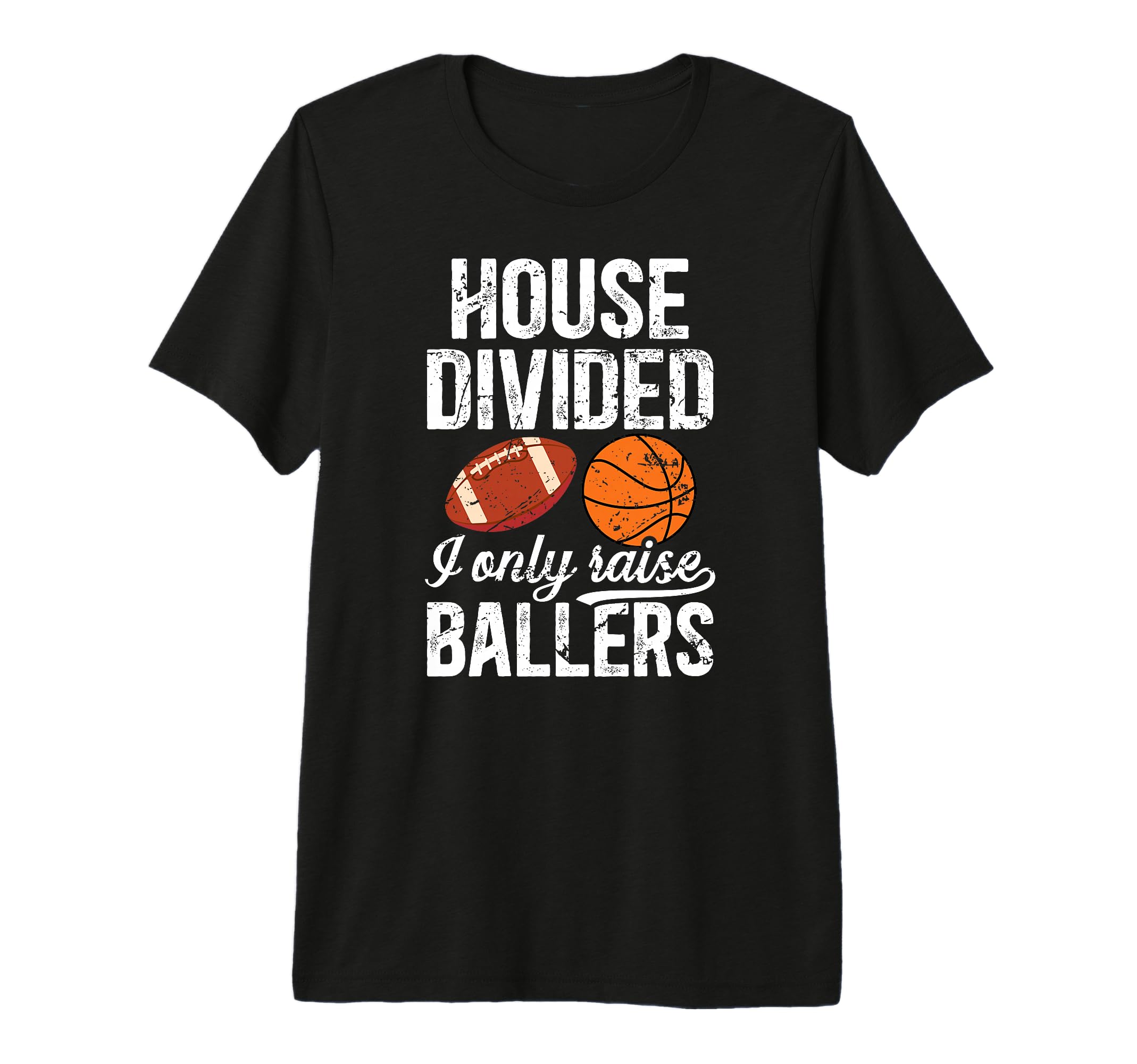 Mens House Divided I Only Raise T-Shirt - Novelty Apparel for Adults - T-Shirt, Sweatshirt, Hoodie