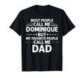 Dominique Gift Name Funny Fathers Day T-Shirt - Trendy Graphic Unisex - T-Shirt, Sweatshirt, Hoodie